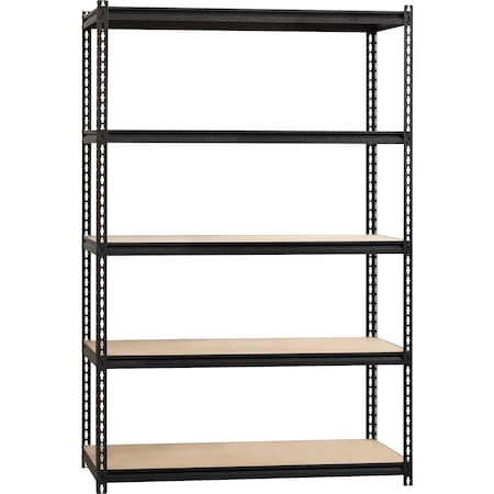 Lorell 2,300 lb Capacity Riveted Steel Shelving Recycled 59698